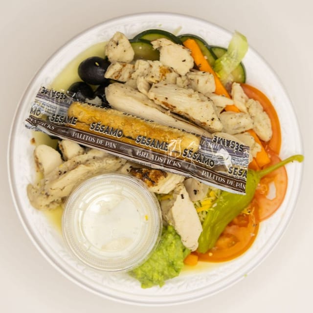 Chicken Garden Salad.
