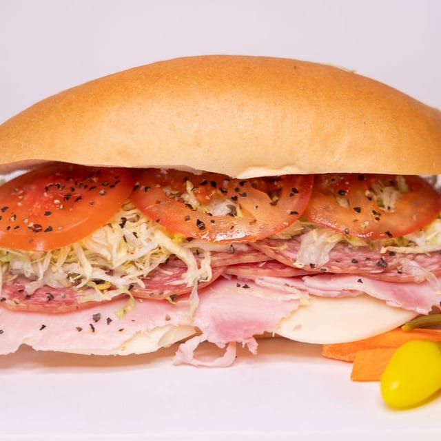 6. Ham, Dry Salami & Cheese Sub.