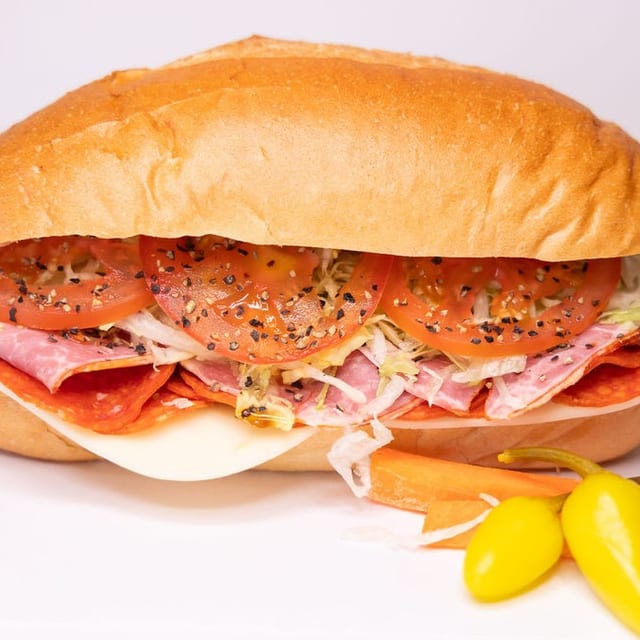 5. Pepperoni, Capocollo & Cheese Sub.