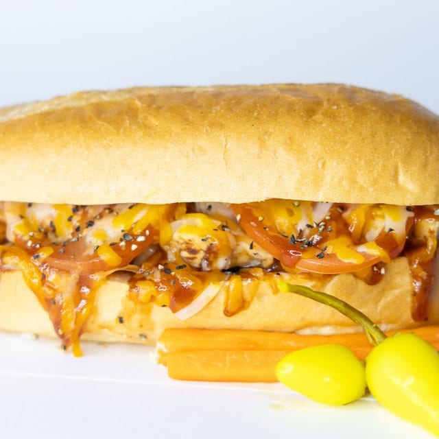 BBQ Chicken Sub.