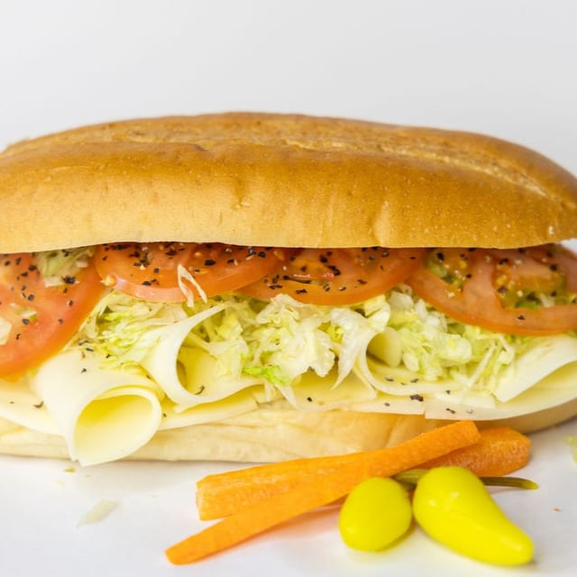Cold Provolone Cheese Sub.
