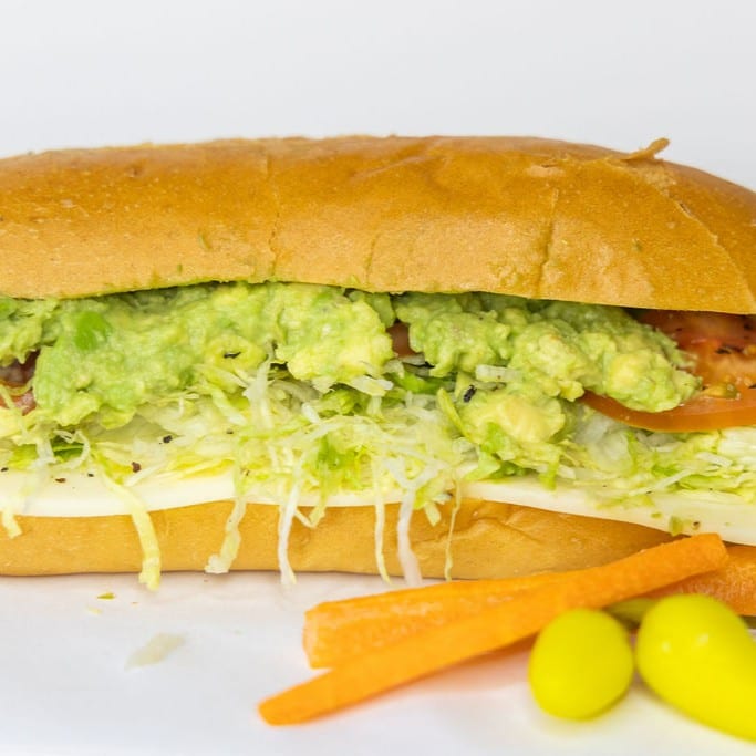 Avocado & Cheese Sub.