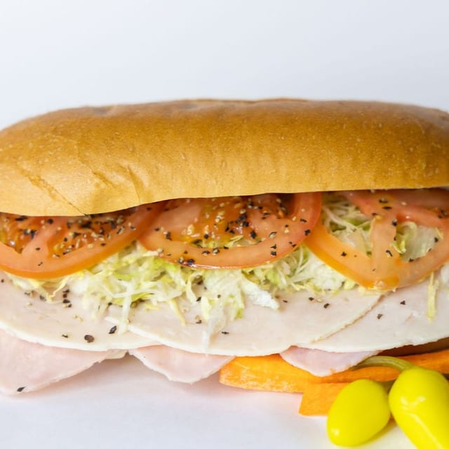 12. Club Sub Turkey, Ham & Cheese.