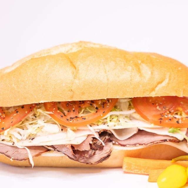 9. Roast Beef, Turkey & Cheese Sub.