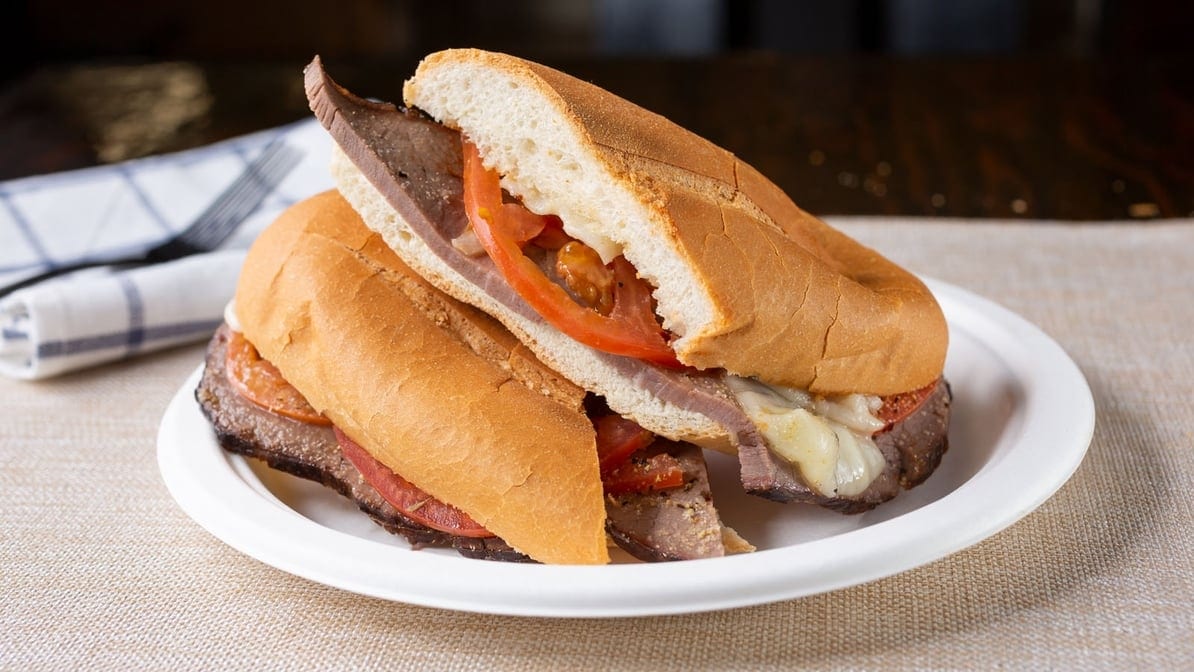 Steak & Cheese Sub.
