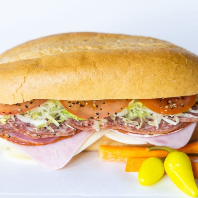 11. Ham, Capocollo, Dry Salami & Cheese Sub.